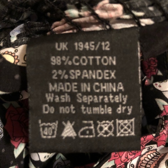 COPY - Muertos Day of The Dead Sugar Skull Dress - EUC - Picture 6 of 6